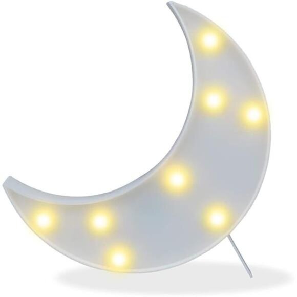 Decorative LED Crescent Moon Marquee Sign - Moon Marquee Letters LED - Picture 8 of 8